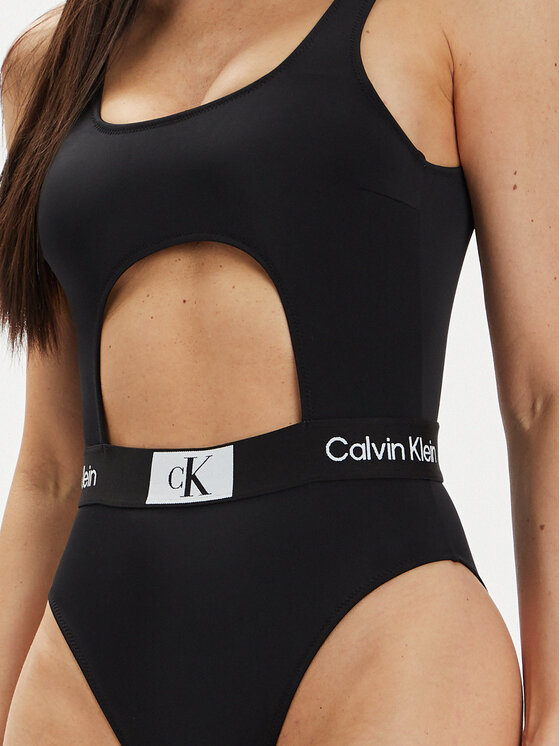 Calvin Klein Swimwear Calvin Klein Swimwear Costume da bagno KW0KW02357 Nero