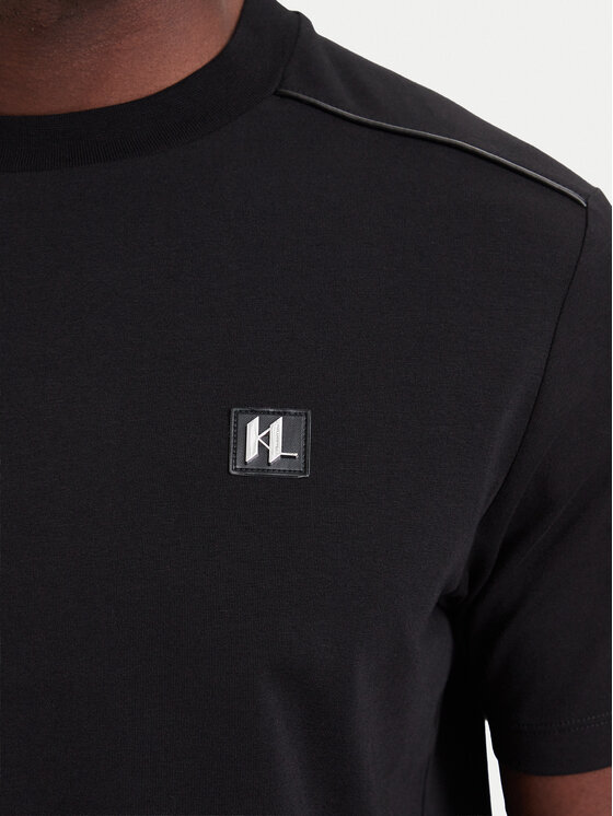 KARL LAGERFELD KARL LAGERFELD T-Shirt 755044 564235 Czarny Regular Fit