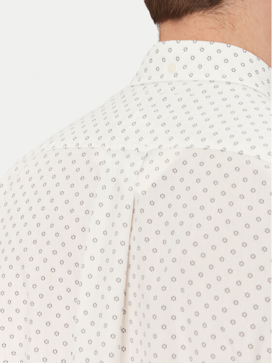 Gant Gant Košile 3250056 Bílá Regular Fit