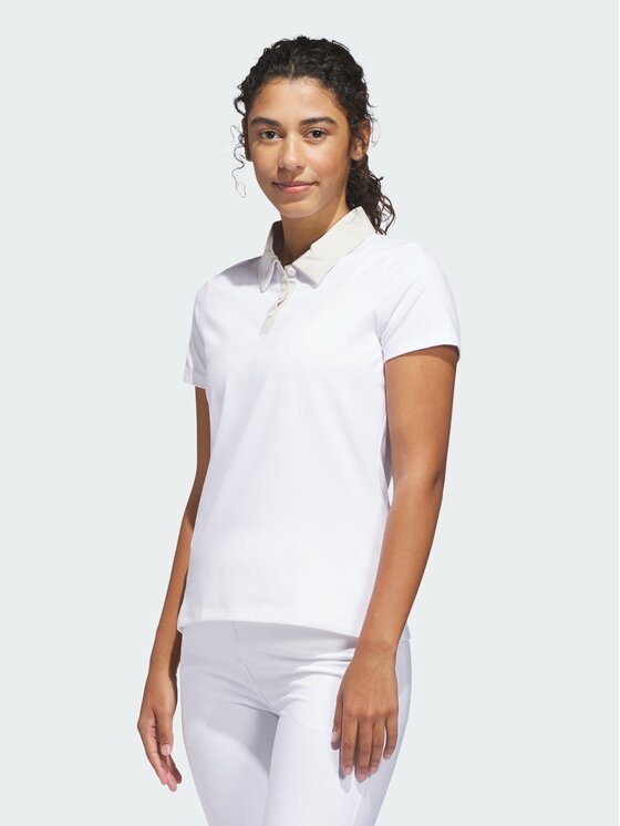 adidas adidas Polo ULTIMATE365+ Beżowy Regular Fit