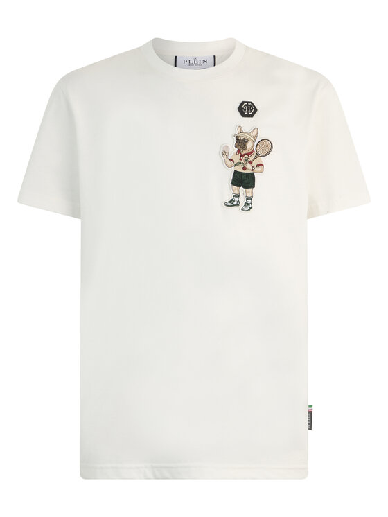 PHILIPP PLEIN PHILIPP PLEIN T-Shirt 30554 Biały Regular Fit