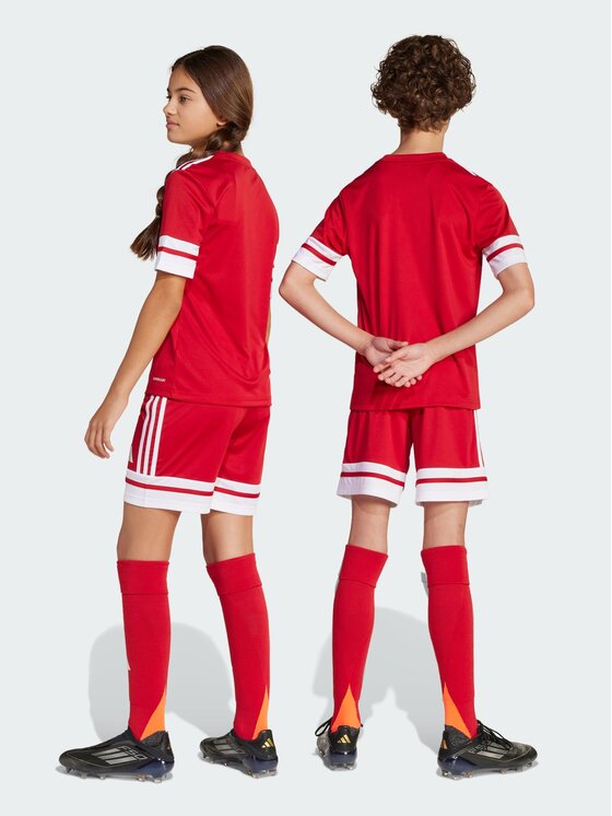 adidas adidas Szorty sportowe Squadra 25 Czerwony Regular Fit