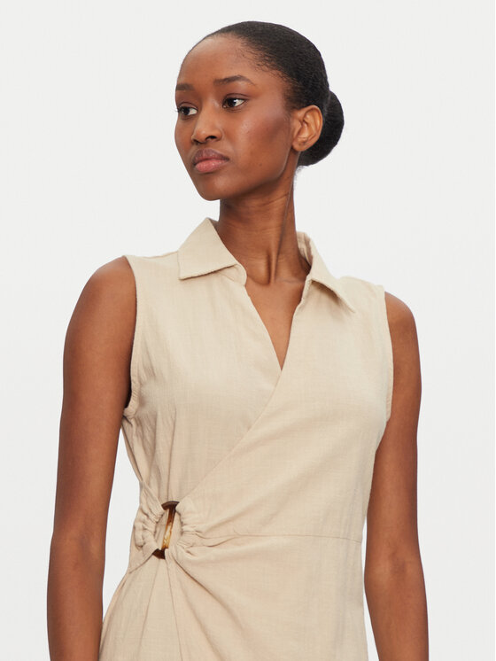 JDY JDY Vasarinė suknelė Palma 15324982 Smėlio Regular Fit