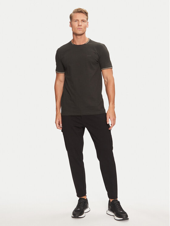 BOSS Boss T-shirt Taul 50521245 Crna Regular Fit