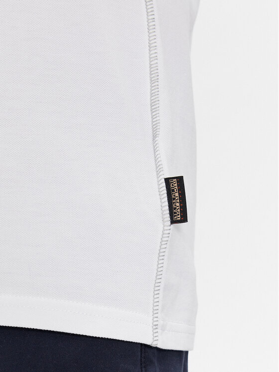 Napapijri Napapijri Poloshirt E-Aylmer NP0A4HTN Weiß Regular Fit