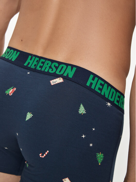 Henderson Henderson 2er-Set Boxershorts Jury 42251 Blau