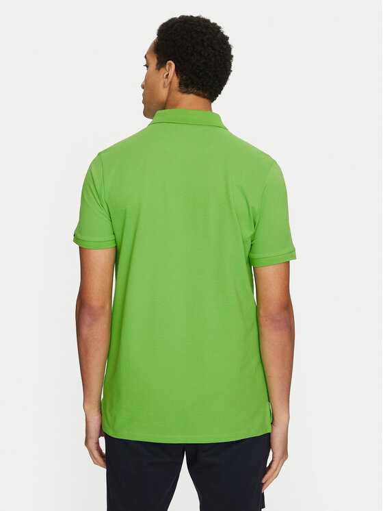 U.S. Polo Assn. U.S. Polo Assn. Polo MUP3637 Zielony Regular Fit