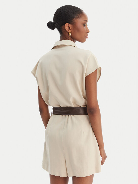 Fracomina Fracomina Jumpsuit FS25SO1001W70901 Beige Regular Fit