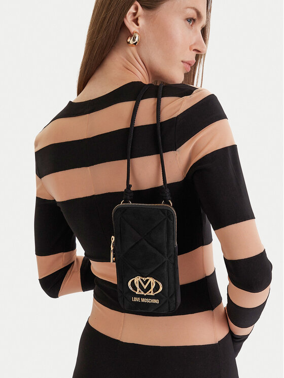 LOVE MOSCHINO LOVE MOSCHINO Τσαντάκι Κινητού JC5645PP0NKE0000 Μαύρο