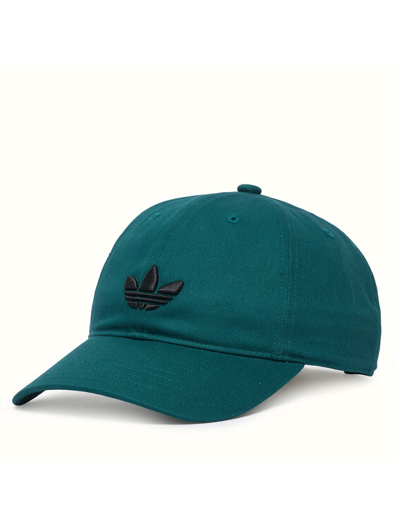 adidas adidas Шапка с козирка Adicolor Classic Trefoil Baseball Cap KV6963 Зелен