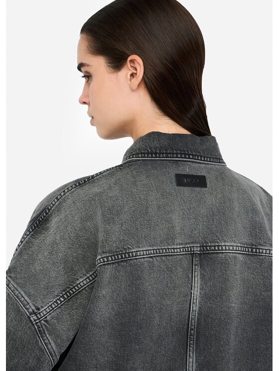 Liu Jo Liu Jo Giacca di jeans UF5111D485487455 Nero Regular Fit