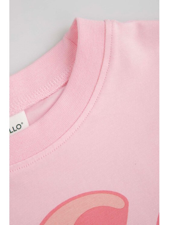 Coccodrillo Coccodrillo Tričko WC6143219LGD-007 Ružová Regular Fit