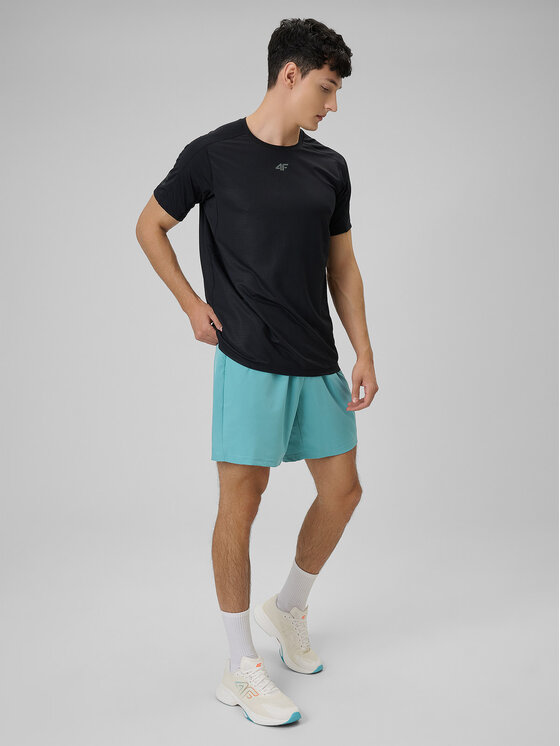 4F 4F Szorty sportowe 4FRSS26TFSHM1662-32S Granatowy Regular Fit