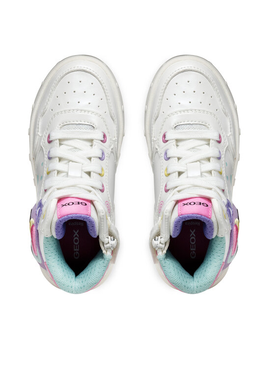 Geox Geox Sneakers J Skylin J568WD 0NFKN C0653 D Bianco