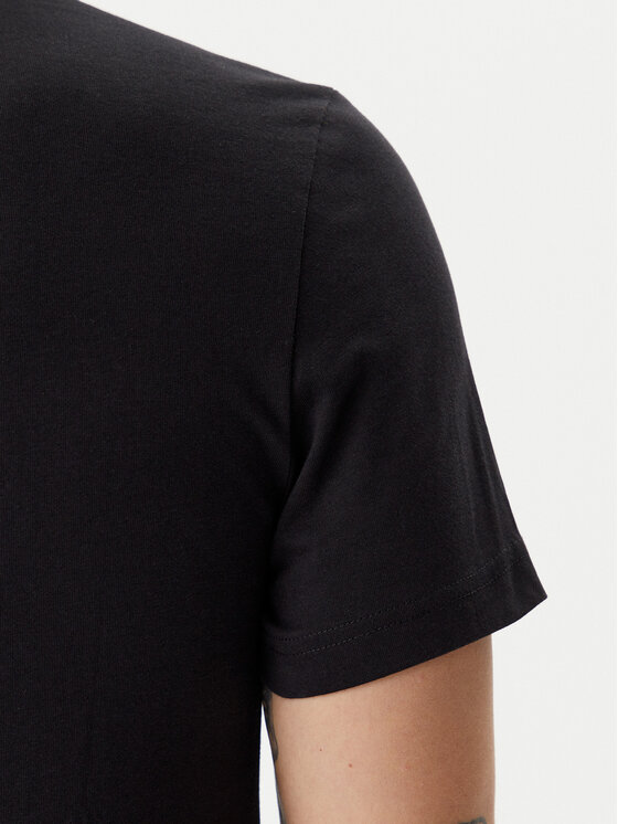 Calvin Klein Calvin Klein Póló Satin Bonded Logo K10K114162 Fekete Regular Fit