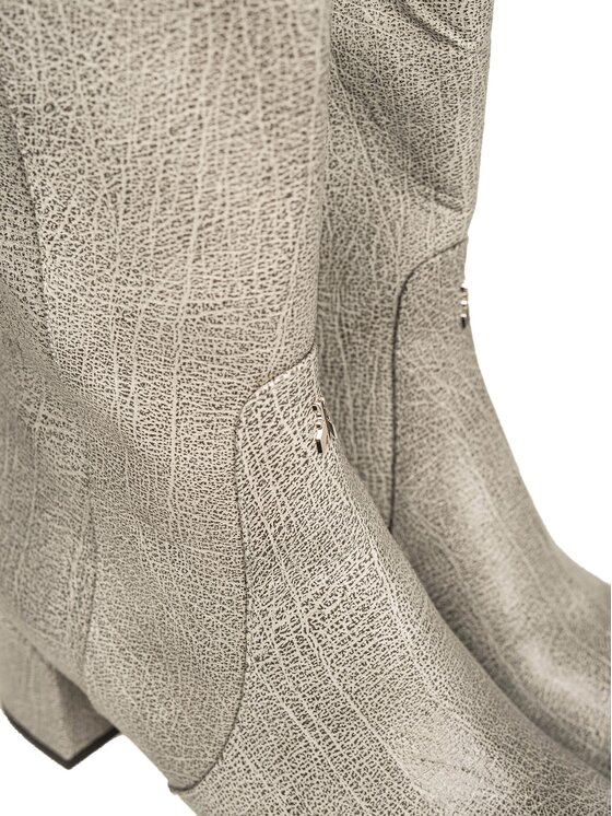 Patrizia Pepe Patrizia Pepe Kozačky 2V9218/A8J7 Šedá