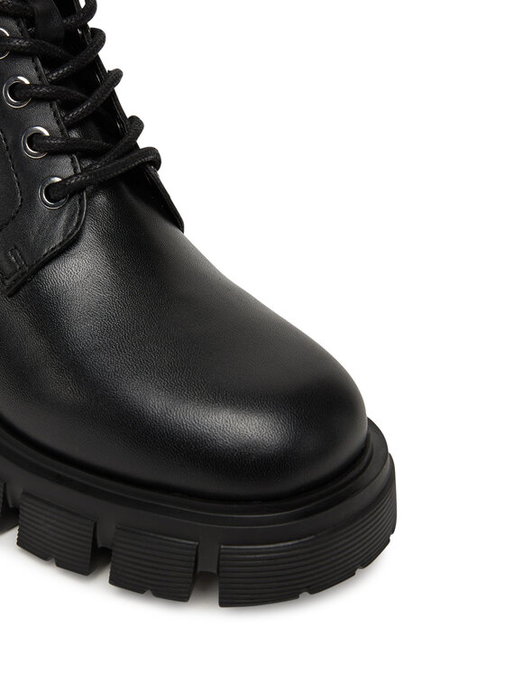 LOVE MOSCHINO LOVE MOSCHINO Schnürschuhe JA24085G1NIA000A41 Schwarz