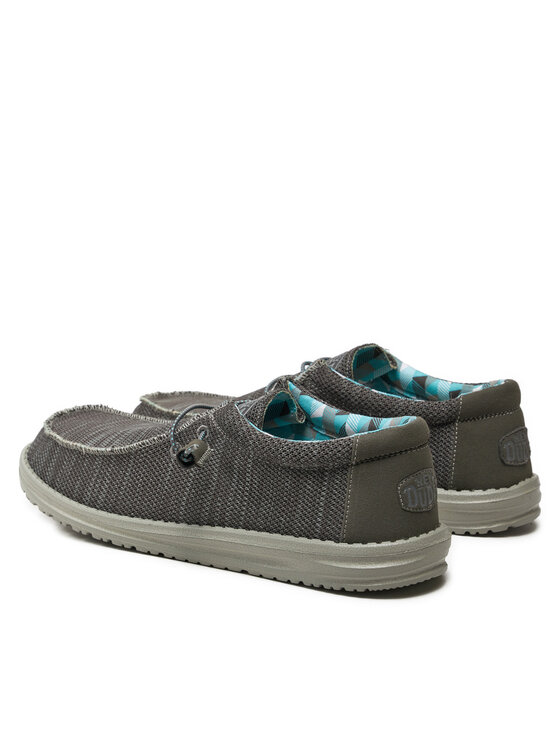 Hey Dude Hey Dude Sneakersy Hey Dude Wally Sox Szary