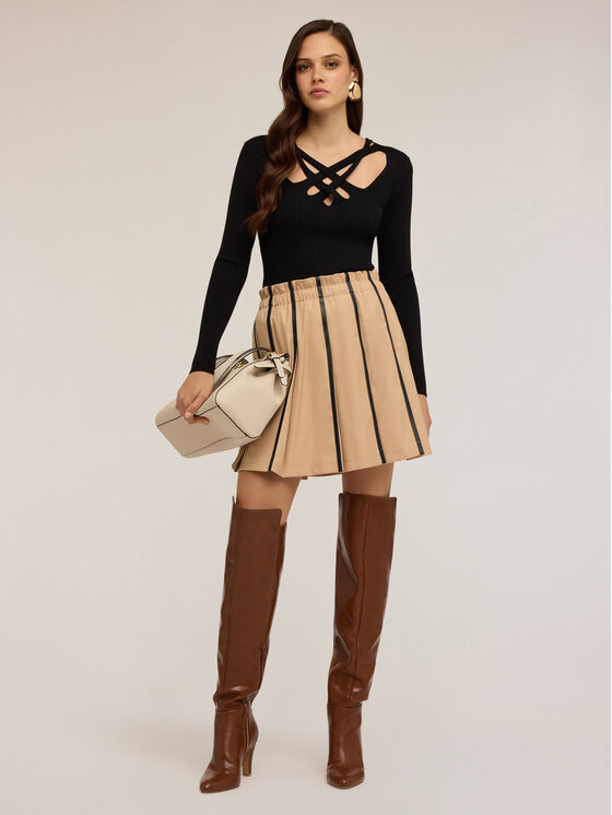 Motivi Motivi Maglione M410W003504N033 Nero Regular Fit