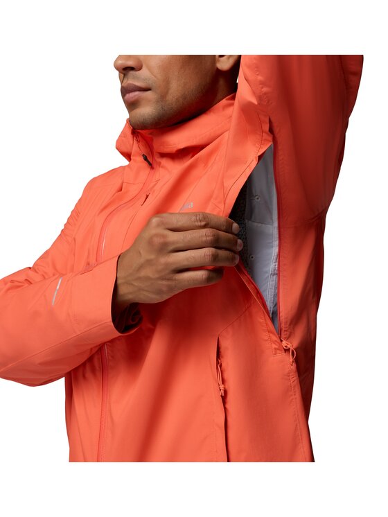Columbia Columbia Kurtka outdoor 215515 Pomarańczowy Regular Fit