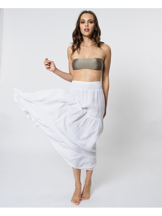 ACANFORA ACANFORA Gonna 5117-BIA Bianco Regular Fit