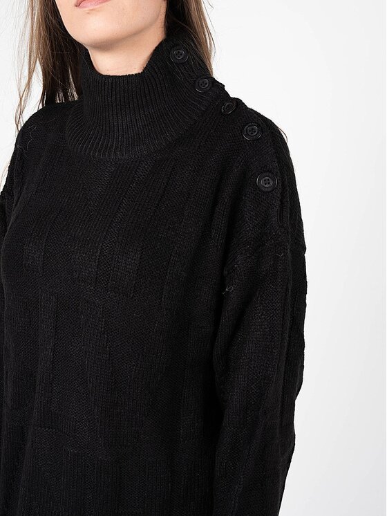 Silvian Heach Silvian Heach Vestito da giorno PGA22087VE Nero Oversize