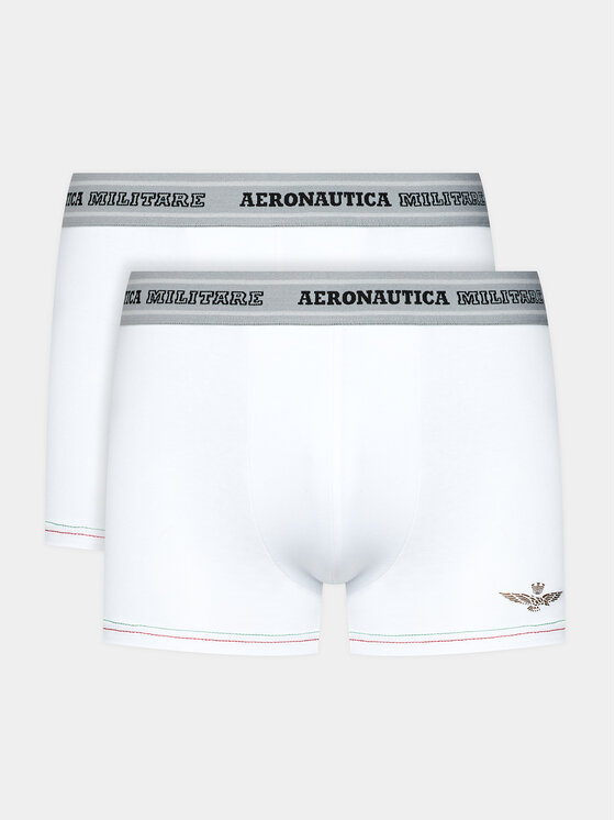 Aeronautica Militare Aeronautica Militare Σετ μποξεράκια 2 τμχ. AM1UBX004 Λευκό
