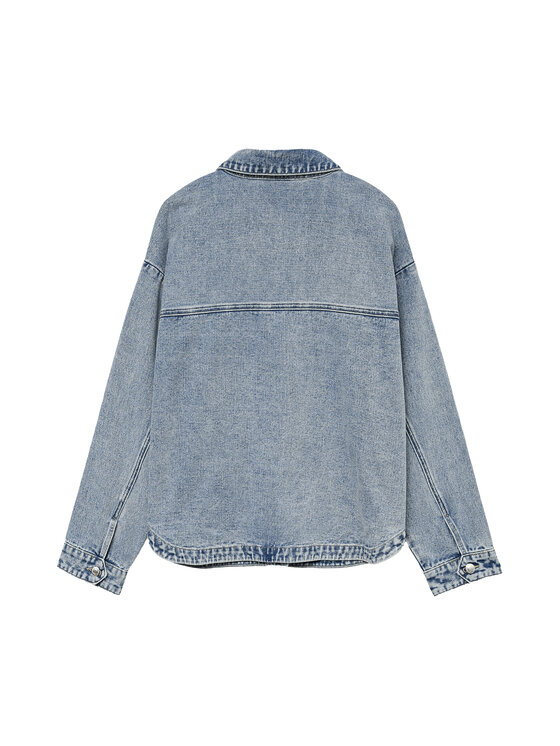 Vero Moda Vero Moda traper košulja Jamie 10331693 Plava Relaxed Fit
