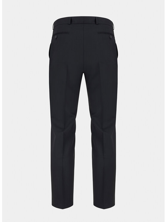Pako Lorente Pako Lorente Spodnie garniturowe P000B-6S-001 Czarny Slim Fit