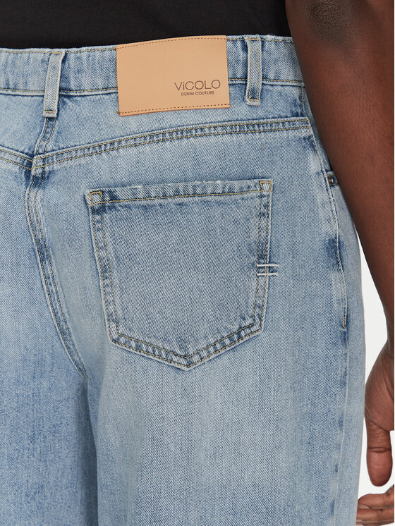 ViCOLO ViCOLO Džínsy DD5142 Modrá Regular Fit