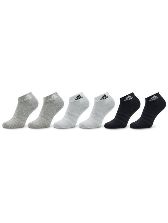 Șosete Medii Unisex adidas Thin and Light Sportswear Ankle Socks 6 Pairs IC1307 Gri