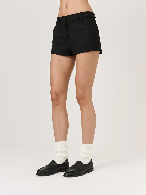 La Mania La Mania Pantaloncini sportivi MINNY Nero Classic Fit
