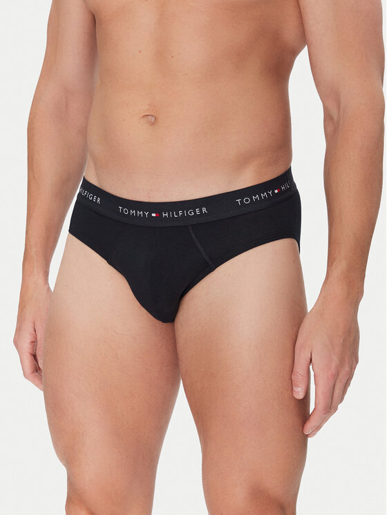 Tommy Hilfiger Tommy Hilfiger Komplet slipów UM0UM03471 Czarny