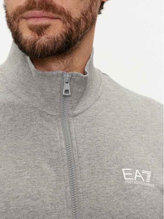 EA7 Emporio Armani EA7 Emporio Armani Суитшърт 3DPM61 PJ05Z 3905 Сив Regular Fit