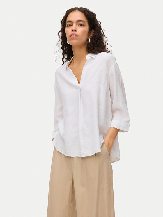 Vero Moda Vero Moda Bluză Linn 10310759 Alb Loose Fit