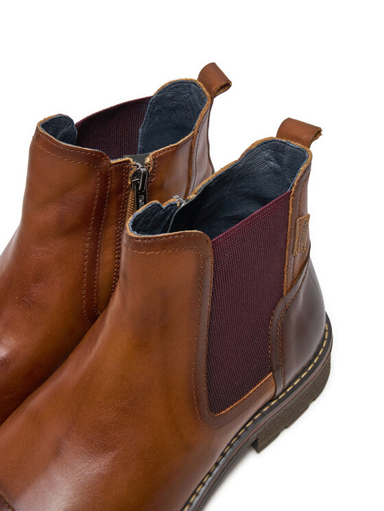 Pikolinos Pikolinos Kotníková obuv s elastickým prvkem M2M-8022C1 Hnědá