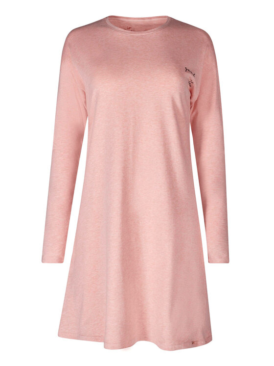Skiny Skiny Koszula nocna 85641 Różowy Regular Fit