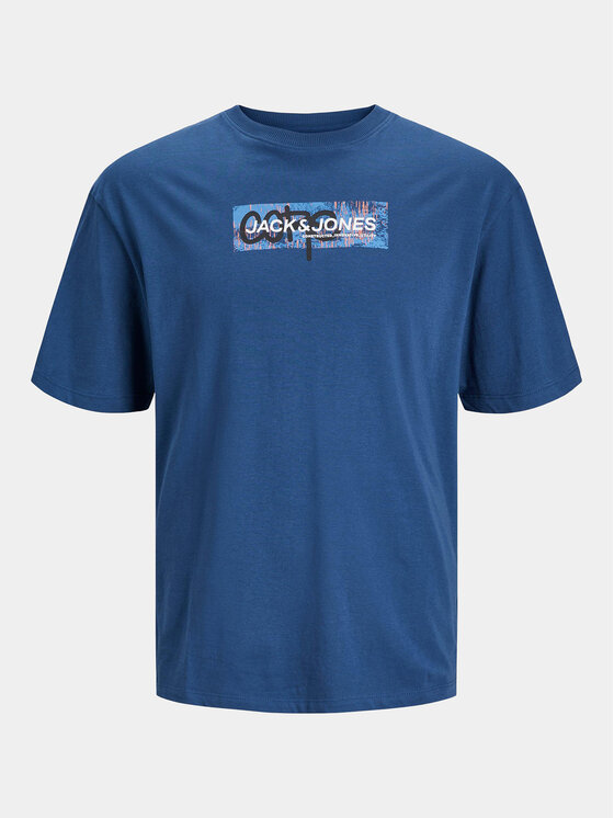 Jack&Jones Jack&Jones Komplet od 5 t-shirt majica Aop Print 12260781 Šarena Relaxed Fit