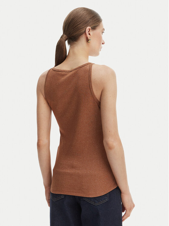 Morgan Morgan Top 251-DIDOA Miedziany Slim Fit