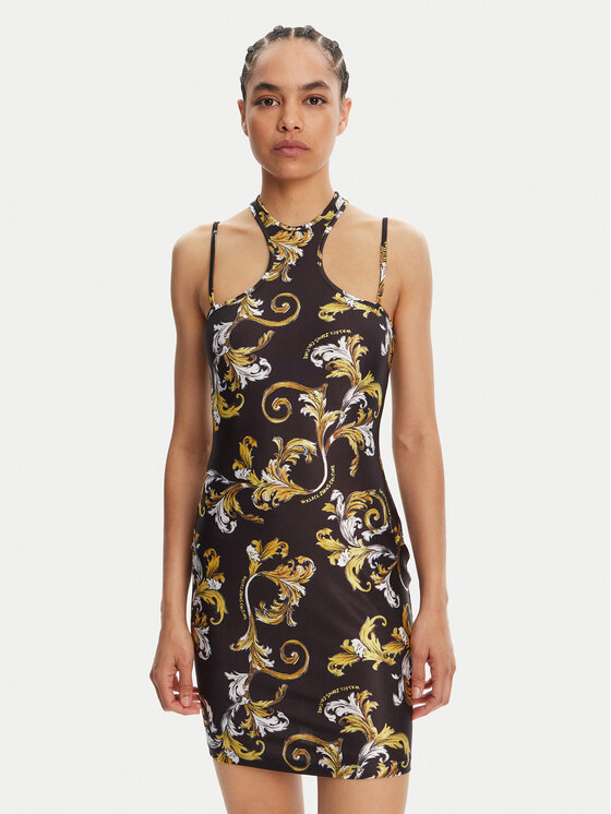 Versace Jeans Couture Rochie cocktail Femei, Mărimea: 46, Negru, 78HAO914
