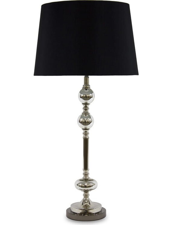 Lampa Decoratore, Stołowa Logan z Abażurem Wys. 77cm