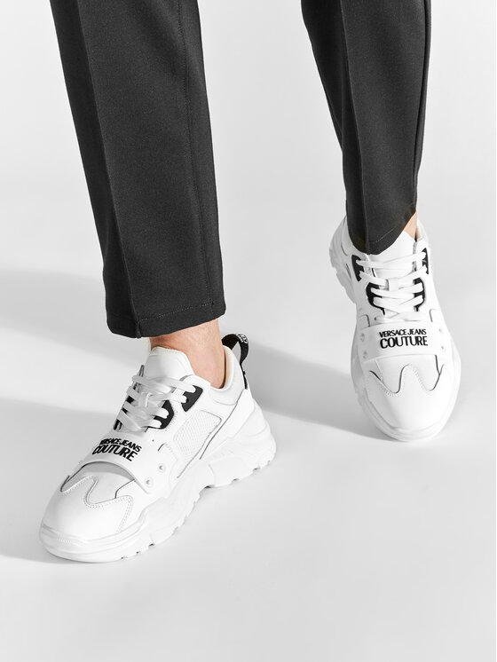 Versace Jeans Couture Sneakers 72YA3SC4 Bianco Modivo