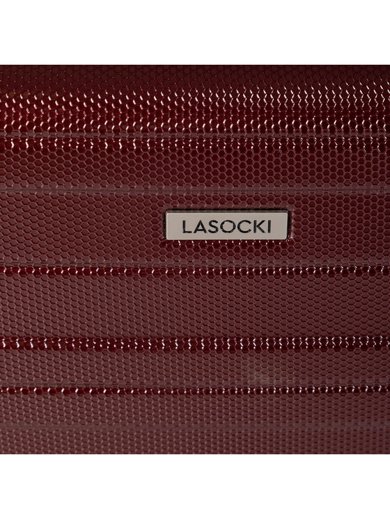 Lasocki Lasocki Velik kovček BLW-P-203-33-07 Bordo rdeča