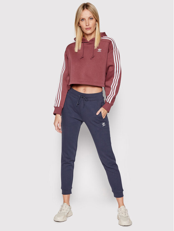 Felpa adicolor HC7531 Bordeaux Regular Fit
