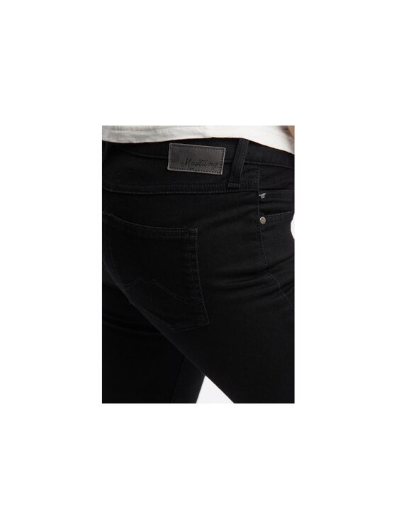 Mustang Mustang Jeansy GINA SKINNY Czarny Regular Fit
