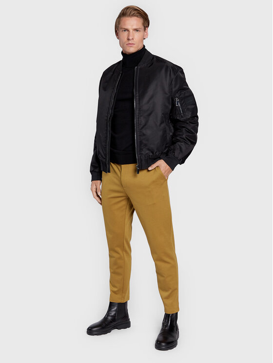 Pantaloni di tessuto Comfort K10K109913 Marrone