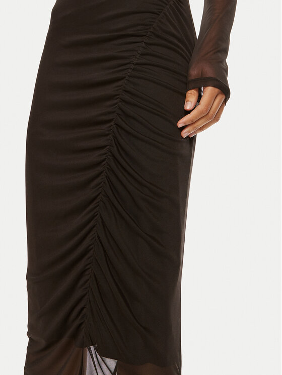 Patrizia Pepe Patrizia Pepe Kokteilikleit 8A1344 J149-K103 Must Slim Fit
