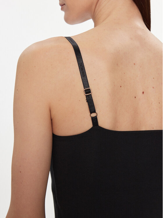 BOSS Boss Top 50515601 Negru Slim Fit
