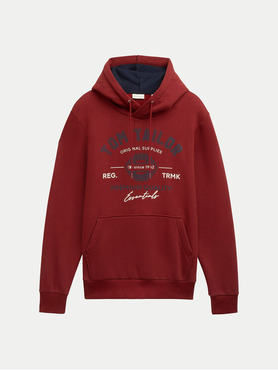 Tom Tailor Tom Tailor Sweatshirt 1043292 Rot Regular Fit