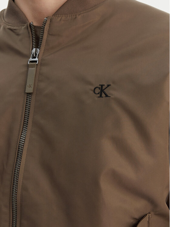 Calvin Klein Jeans Calvin Klein Jeans Kurtka bomber LV04RC526G Brązowy Regular Fit